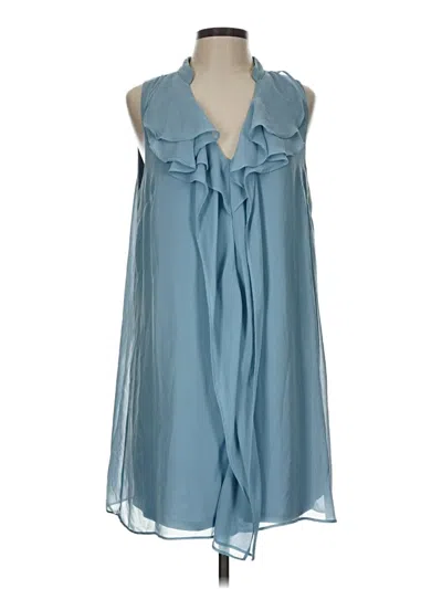 Pre-owned Bcbgmaxazria Casual Dress In Blue