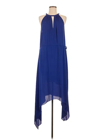 Pre-owned Bcbgmaxazria Casual Dress In Blue