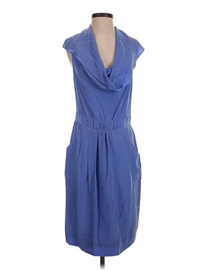 Pre-owned Bcbgmaxazria Casual Dress In Blue