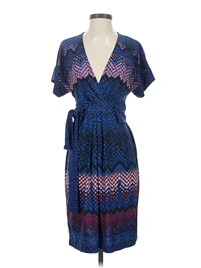 Pre-owned Bcbgmaxazria Casual Dress In Blue