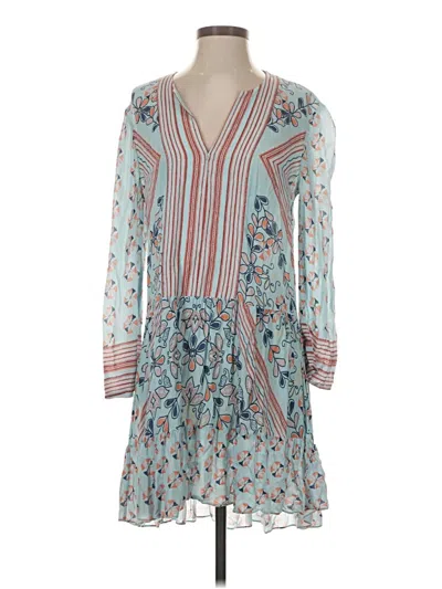 Pre-owned Bcbgmaxazria Casual Dress In Blue