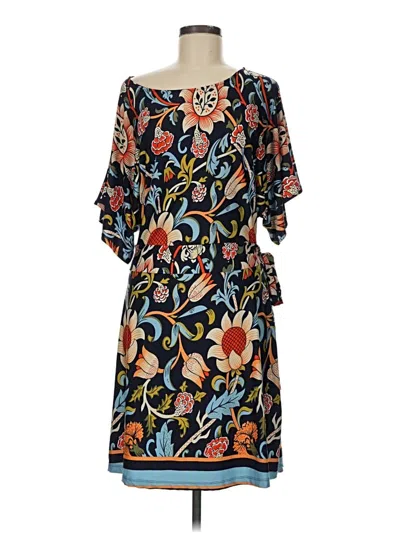 Pre-owned Bcbgmaxazria Casual Dress In Blue