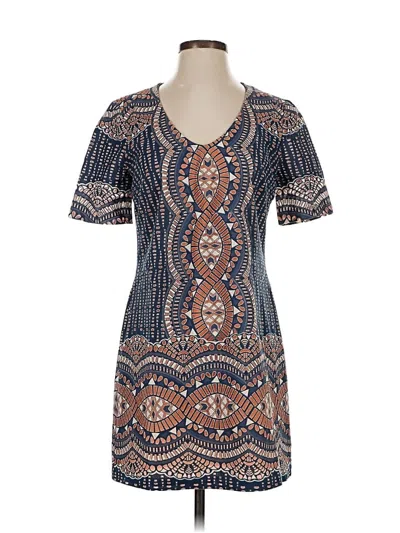 Pre-owned Bcbgmaxazria Casual Dress In Blue