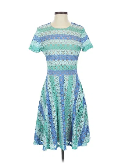 Pre-owned Bcbgmaxazria Casual Dress In Blue