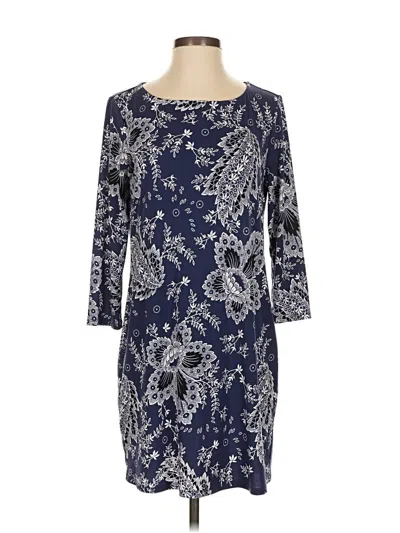 Pre-owned Bcbgmaxazria Casual Dress In Blue