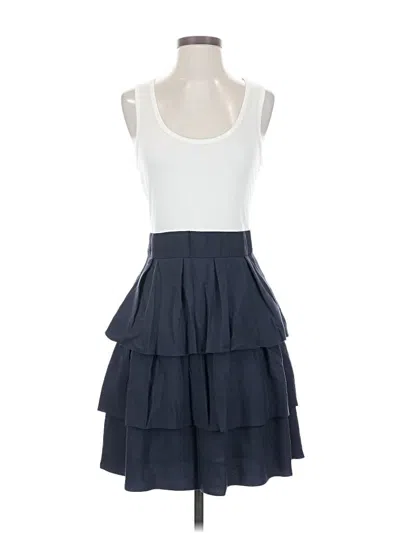 Pre-owned Bcbgmaxazria Casual Dress In Blue