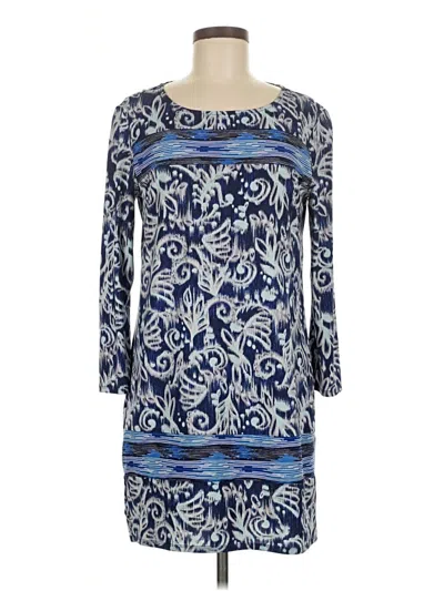 Pre-owned Bcbgmaxazria Casual Dress In Blue