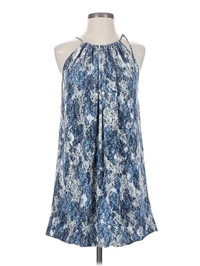 Pre-owned Bcbgmaxazria Casual Dress In Blue