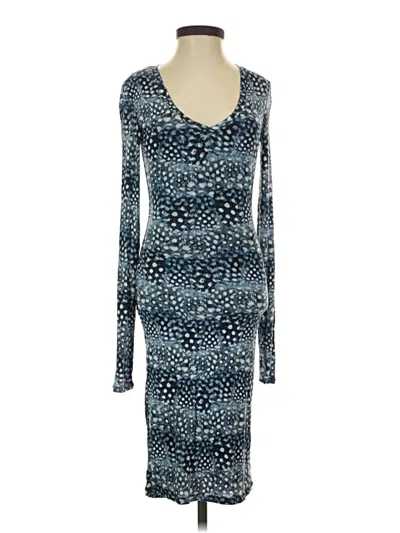 Pre-owned Bcbgmaxazria Casual Dress In Blue