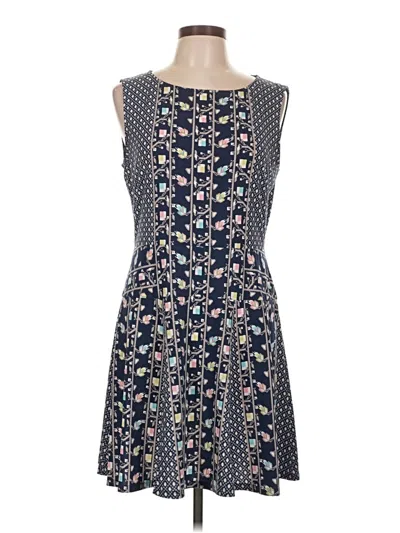 Pre-owned Bcbgmaxazria Casual Dress In Blue