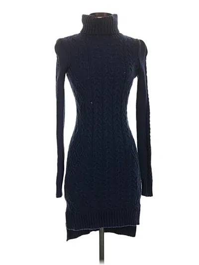 Pre-owned Bcbgmaxazria Casual Dress In Blue