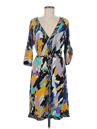 Pre-owned Bcbgmaxazria Casual Dress In Blue