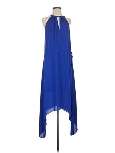Pre-owned Bcbgmaxazria Casual Dress In Blue