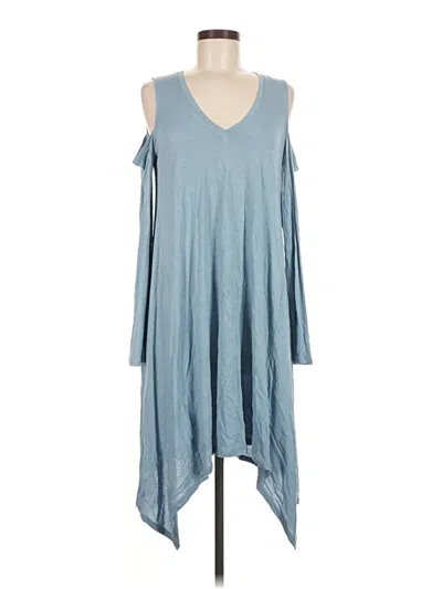 Pre-owned Bcbgmaxazria Casual Dress In Blue