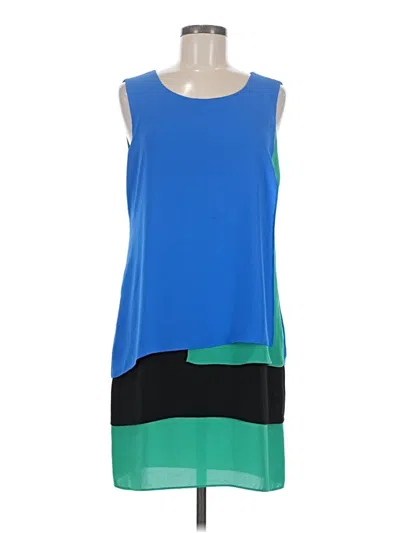 Pre-owned Bcbgmaxazria Casual Dress In Blue