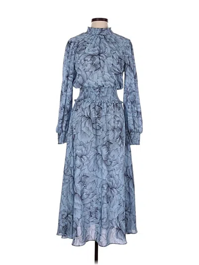 Pre-owned Bcbgmaxazria Casual Dress In Blue