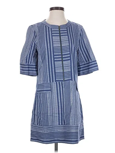 Pre-owned Bcbgmaxazria Casual Dress In Blue