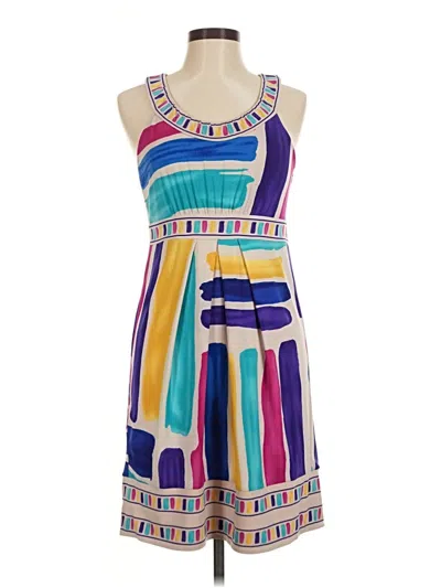 Pre-owned Bcbgmaxazria Casual Dress In Blue