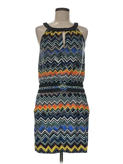 Pre-owned Bcbgmaxazria Casual Dress In Blue