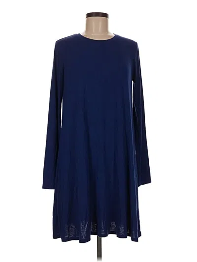Pre-owned Bcbgmaxazria Casual Dress In Blue