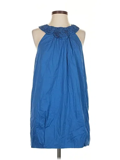 Pre-owned Bcbgmaxazria Casual Dress In Blue