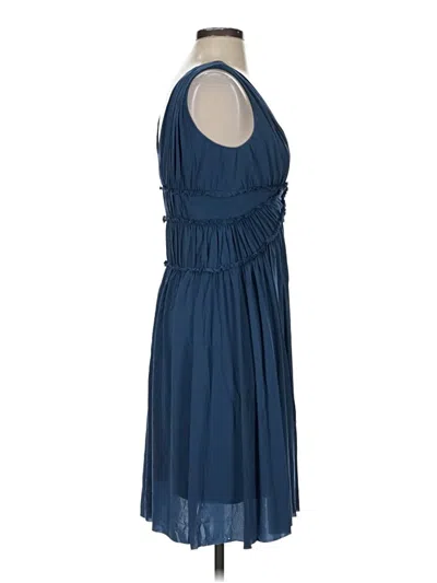 Pre-owned Bcbgmaxazria Casual Dress In Blue