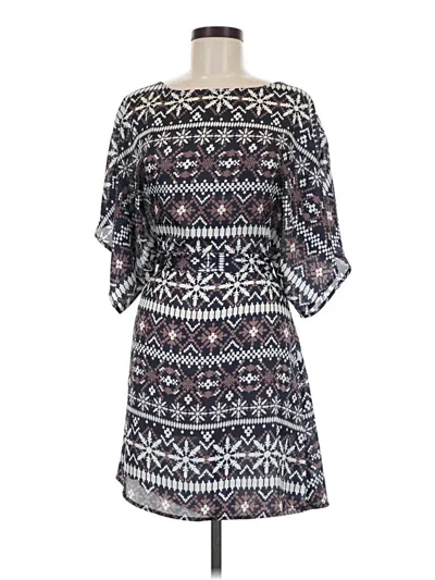 Pre-owned Bcbgmaxazria Casual Dress In Blue