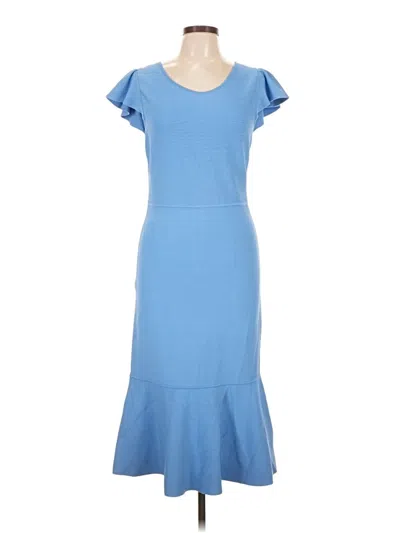 Pre-owned Bcbgmaxazria Casual Dress In Blue