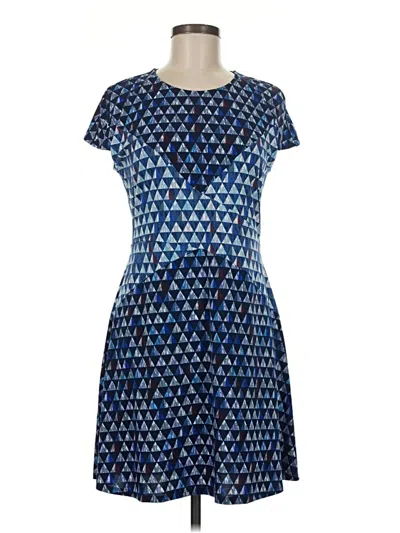 Pre-owned Bcbgmaxazria Casual Dress In Blue