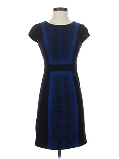 Pre-owned Bcbgmaxazria Casual Dress In Blue
