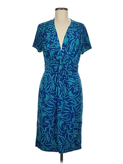 Pre-owned Bcbgmaxazria Casual Dress In Blue