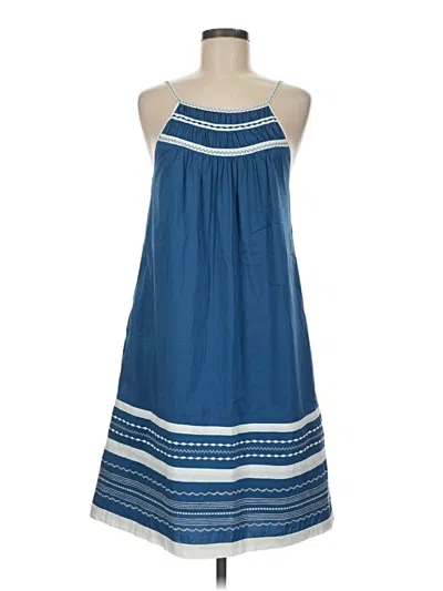 Pre-owned Bcbgmaxazria Casual Dress In Blue