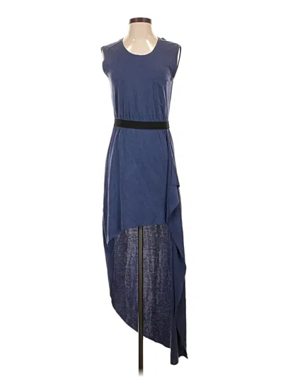 Pre-owned Bcbgmaxazria Casual Dress In Blue