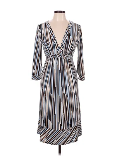 Pre-owned Bcbgmaxazria Casual Dress In Blue
