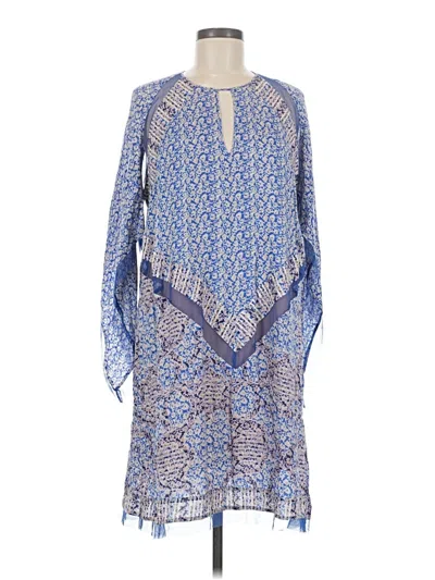 Pre-owned Bcbgmaxazria Casual Dress In Blue