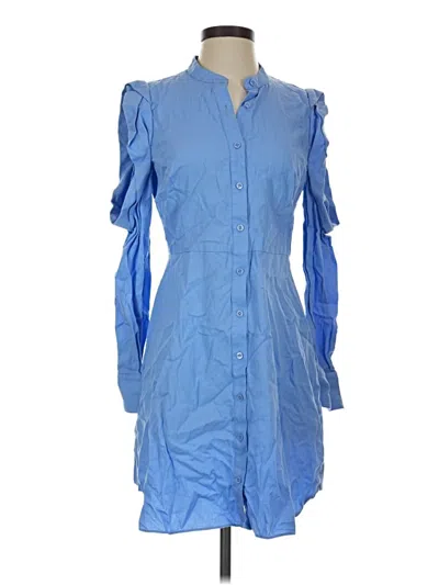 Pre-owned Bcbgmaxazria Casual Dress In Blue
