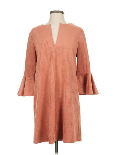 Pre-owned Bcbgmaxazria Casual Dress In Brown