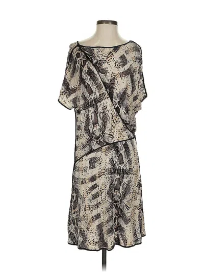 Pre-owned Bcbgmaxazria Casual Dress In Brown