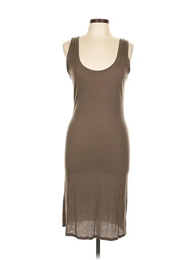 Pre-owned Bcbgmaxazria Casual Dress In Brown