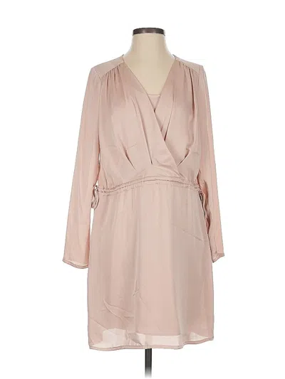 Pre-owned Bcbgmaxazria Casual Dress In Brown