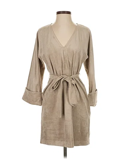 Pre-owned Bcbgmaxazria Casual Dress In Brown