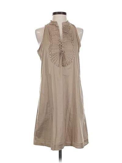 Pre-owned Bcbgmaxazria Casual Dress In Brown