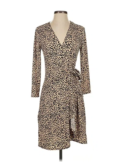 Pre-owned Bcbgmaxazria Casual Dress In Brown