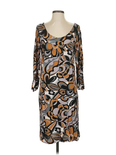 Pre-owned Bcbgmaxazria Casual Dress In Brown