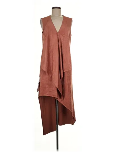 Pre-owned Bcbgmaxazria Casual Dress In Brown