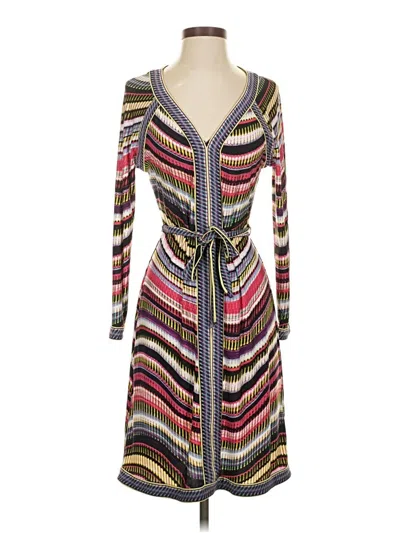 Pre-owned Bcbgmaxazria Casual Dress In Brown
