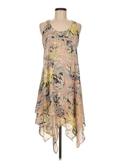Pre-owned Bcbgmaxazria Casual Dress In Brown