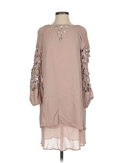 Pre-owned Bcbgmaxazria Casual Dress In Brown