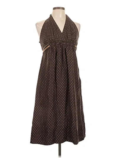 Pre-owned Bcbgmaxazria Casual Dress In Brown