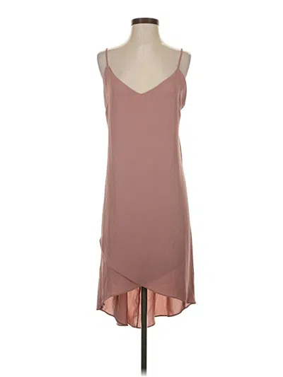 Pre-owned Bcbgmaxazria Casual Dress In Brown